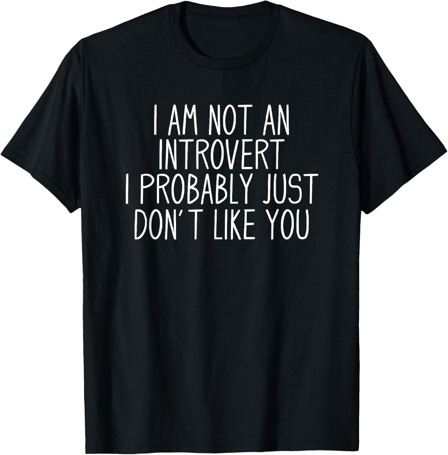 Anti Social Co. Funny -Adults Black Modern Classic Straight Sleeve T-Shirt - T-Shirt | Black