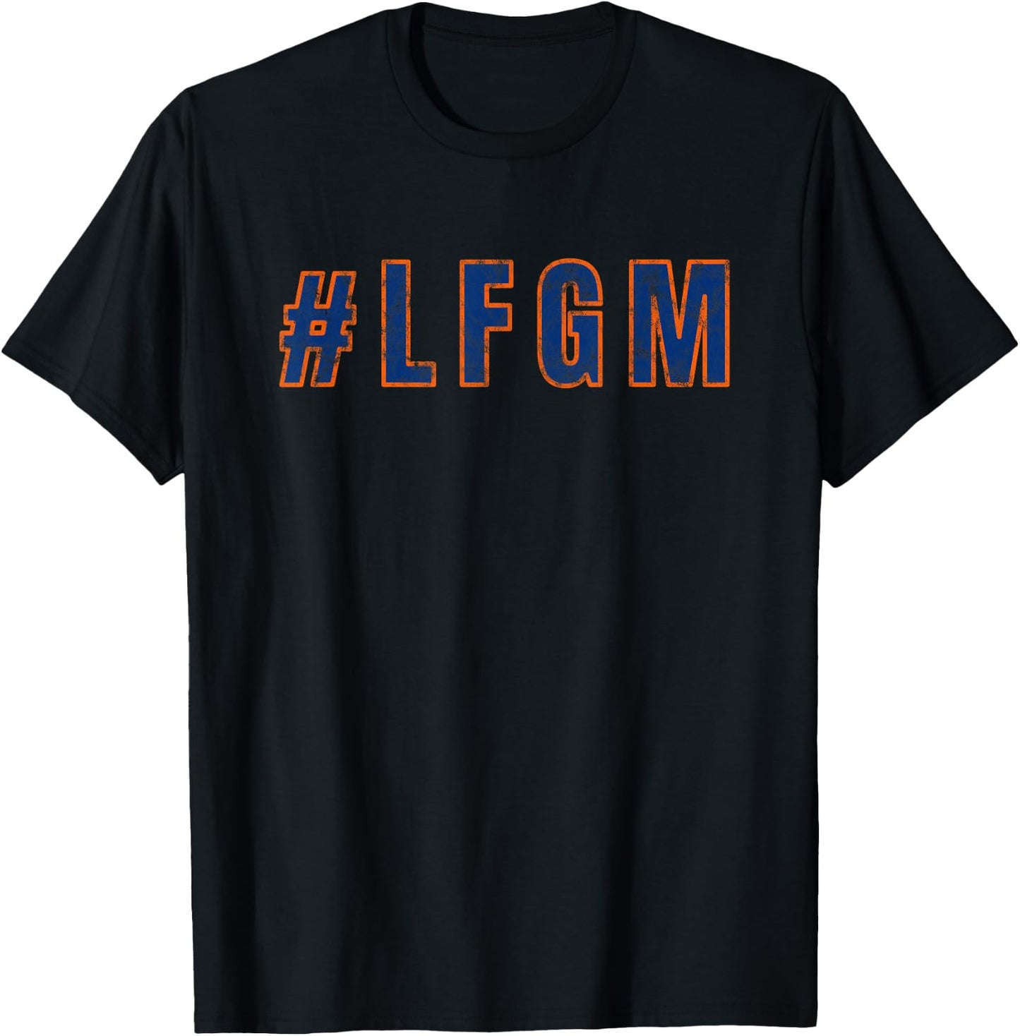 LFGM vintage retro print T-Shirt - T-Shirt | Black