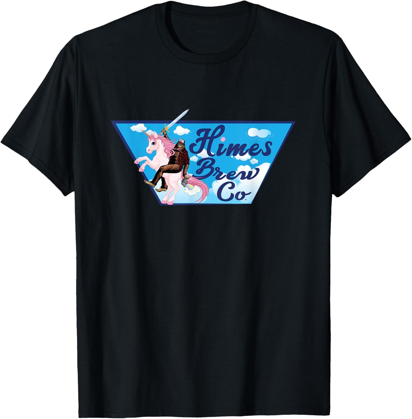 HBC Unicorn T-Shirt - T-Shirt | Black