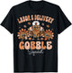 Labor & Delivery Turkey Gobble Squad L&D Nurse Thanksgiving T-Shirt - T-Shirt | Black