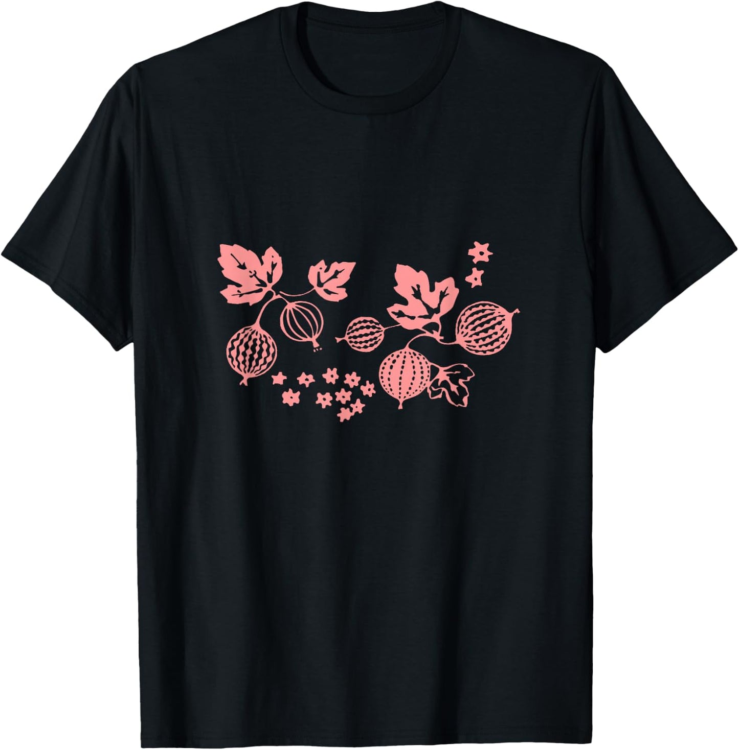 Vintage Pyrex Gooseberry, Pink Pyrex, Vintage Kitchen T-Shirt - T-Shirt | Black