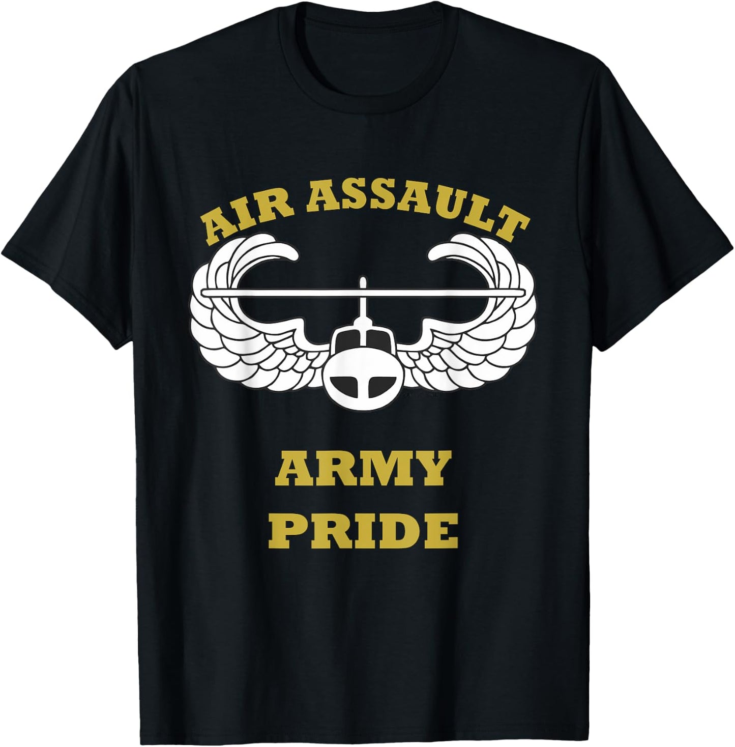 Air Assault Army Pride. Proud and a Great Accomplishment. T-Shirt - T-Shirt | Black