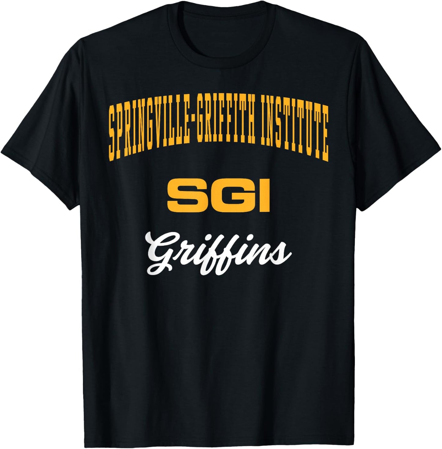 Springville-Griffith Institute Griffins C3 T-Shirt - T-Shirt | Black