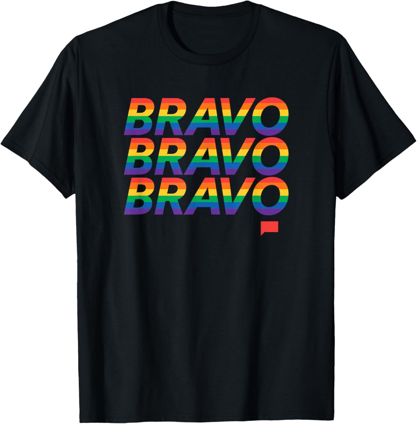 Bravo Pride Officially Licensed T-Shirt - T-Shirt | Black