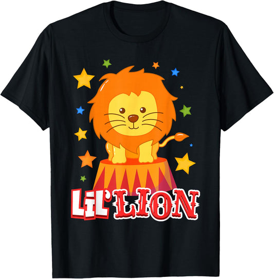Circus Shirts - Kids Lion Shirt - Circus Lion Costume T-Shirt - T-Shirt | Black