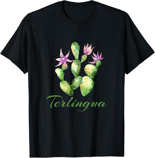 Terlingua Texas Cactus T-Shirt - T-Shirt | Black