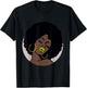 Beautiful Ethiopian Oromo Girls shirt Oromo Mom gift T-Shirt - T-Shirt | Black