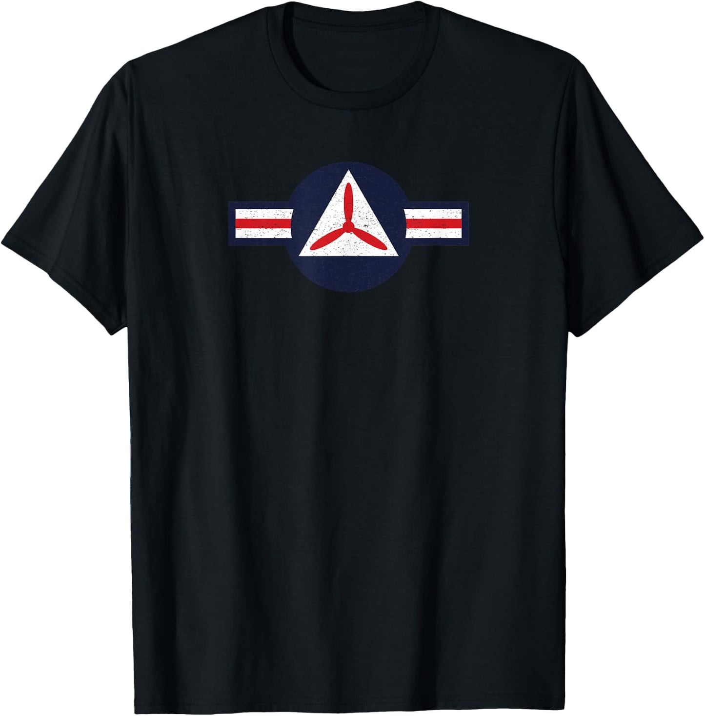 Civil Air Patrol Shirt Vintage Air Force Cap Roundel T-Shirt - T-Shirt | Black