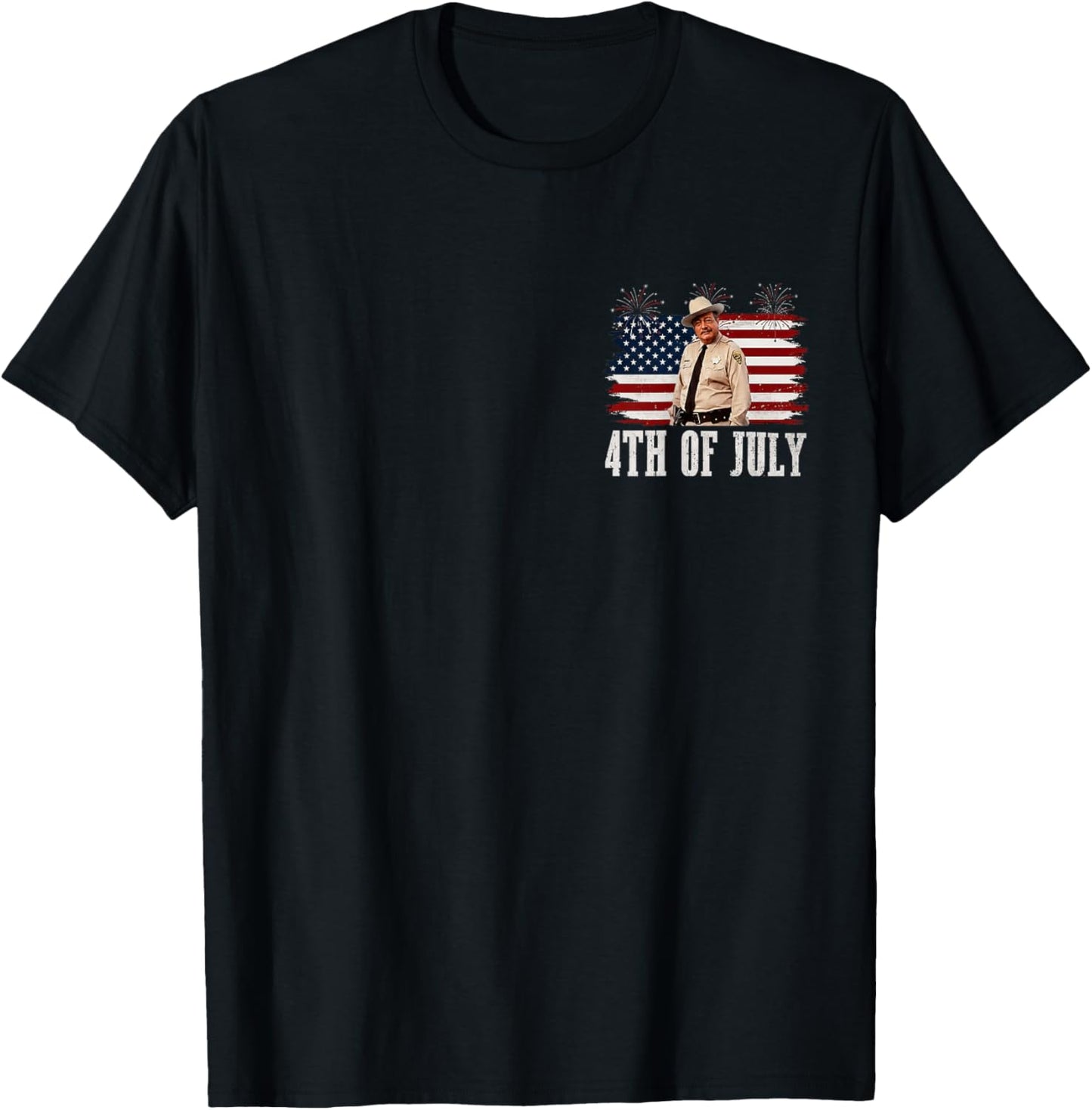 Happy 4th of July to All You Sumbitches T-Shirt - T-Shirt | Black