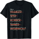 I'm A Werewolf Design - Board Game - Tabletop Gaming T-Shirt - T-Shirt | Black