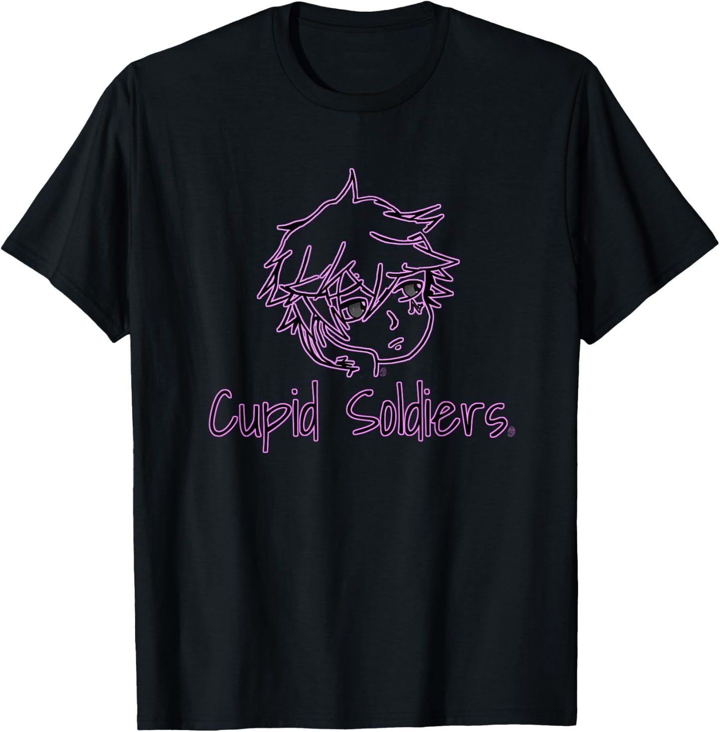 Cupid Soldiers Fall 24 T-Shirt - T-Shirt | Black