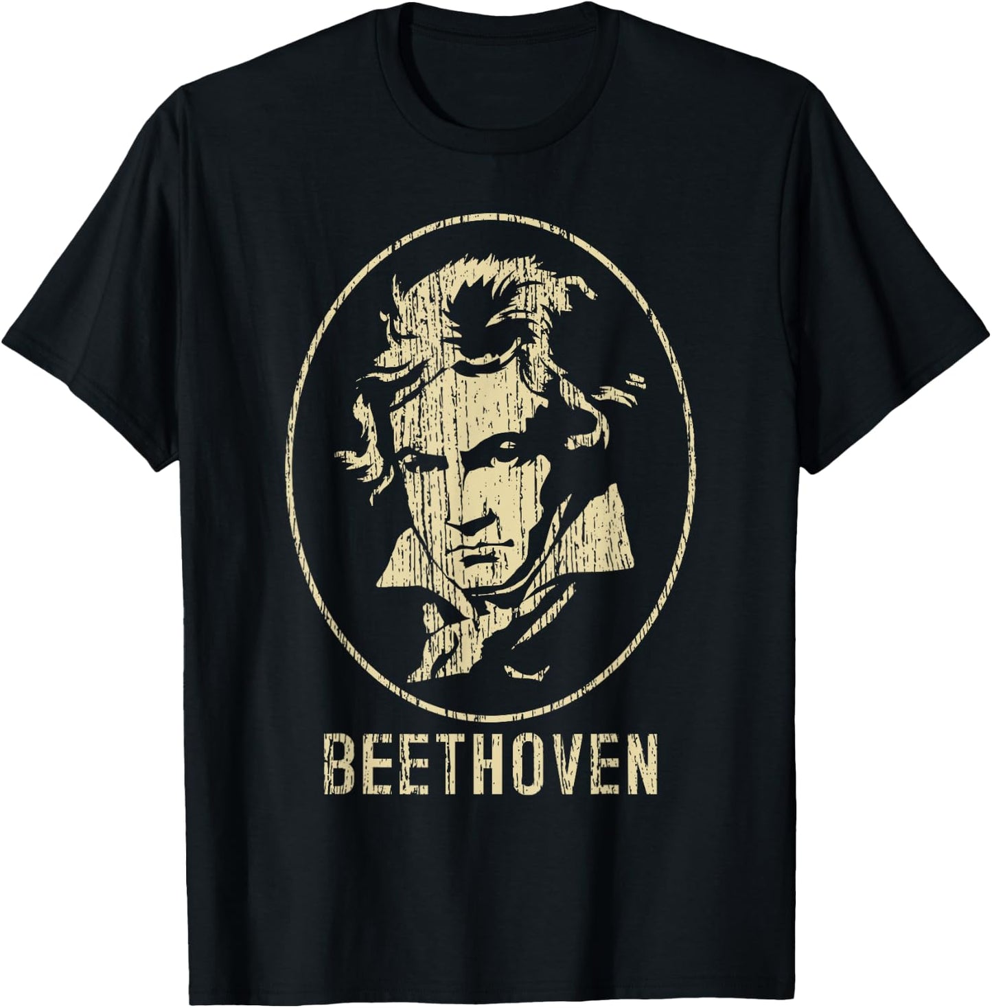 Beethoven Ludwig Van Classical Composer Gift T-Shirt - T-Shirt | Black
