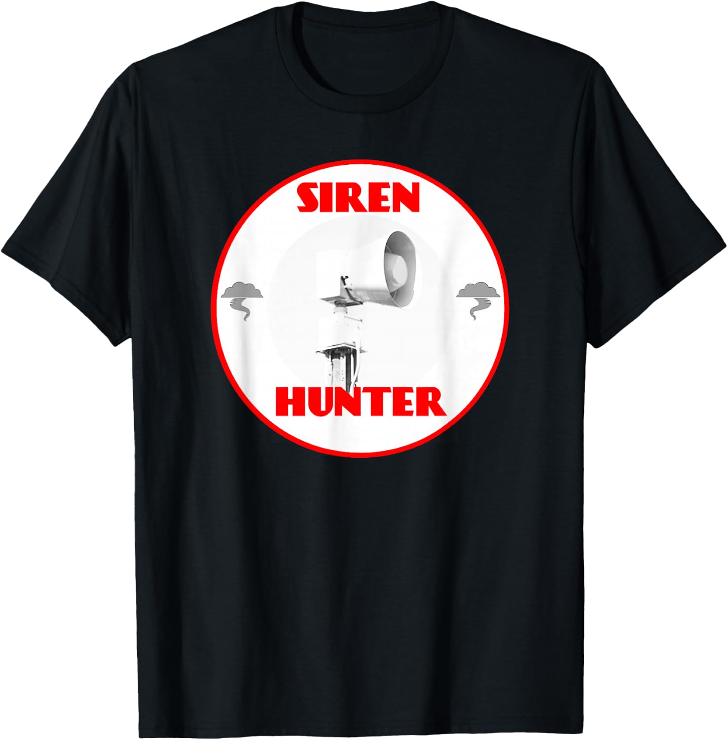 Tornado Siren: Siren Hunter T-Shirt - T-Shirt | Black