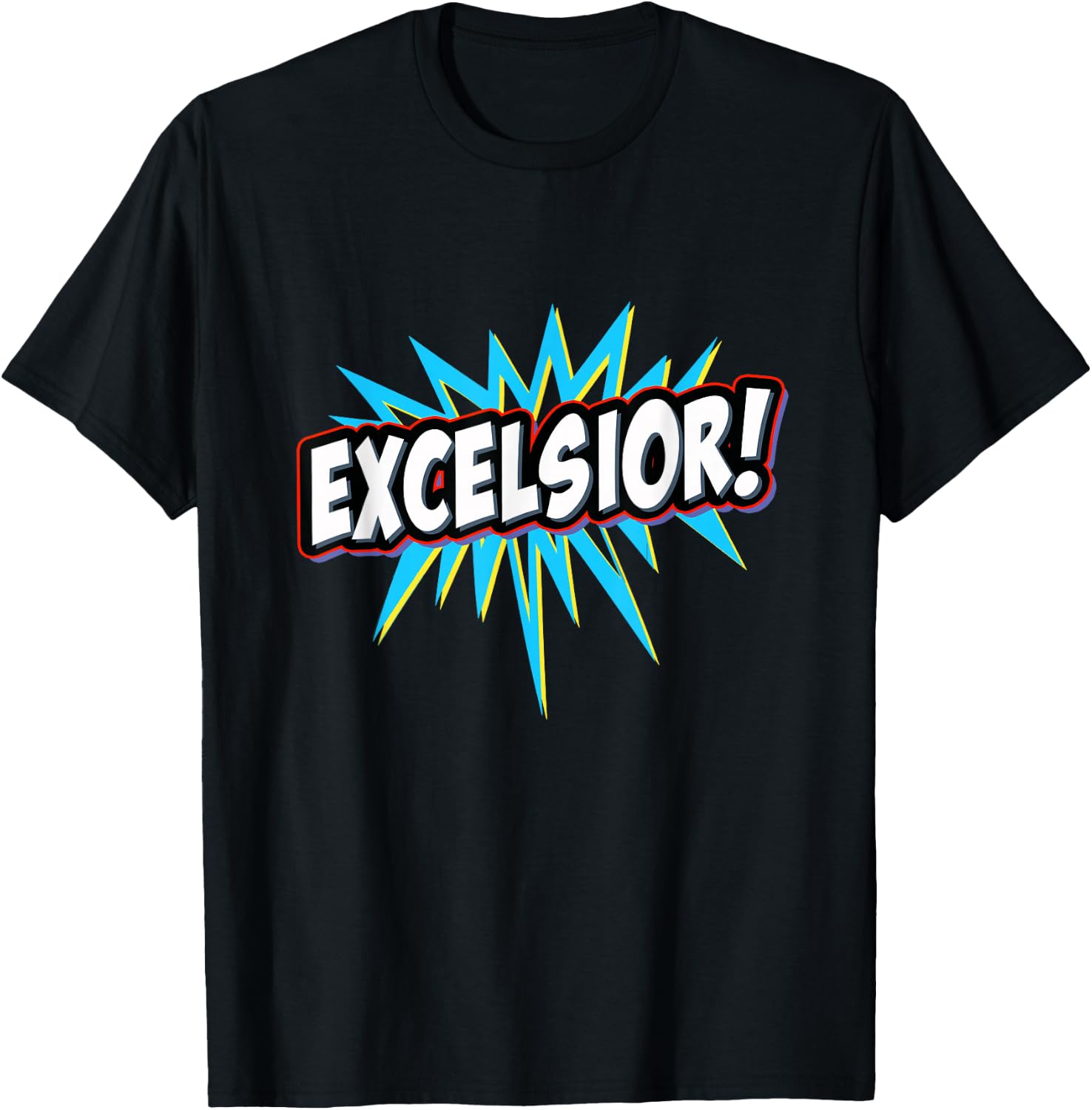 Excelsior Superhero Apparel T-Shirt - T-Shirt | Black