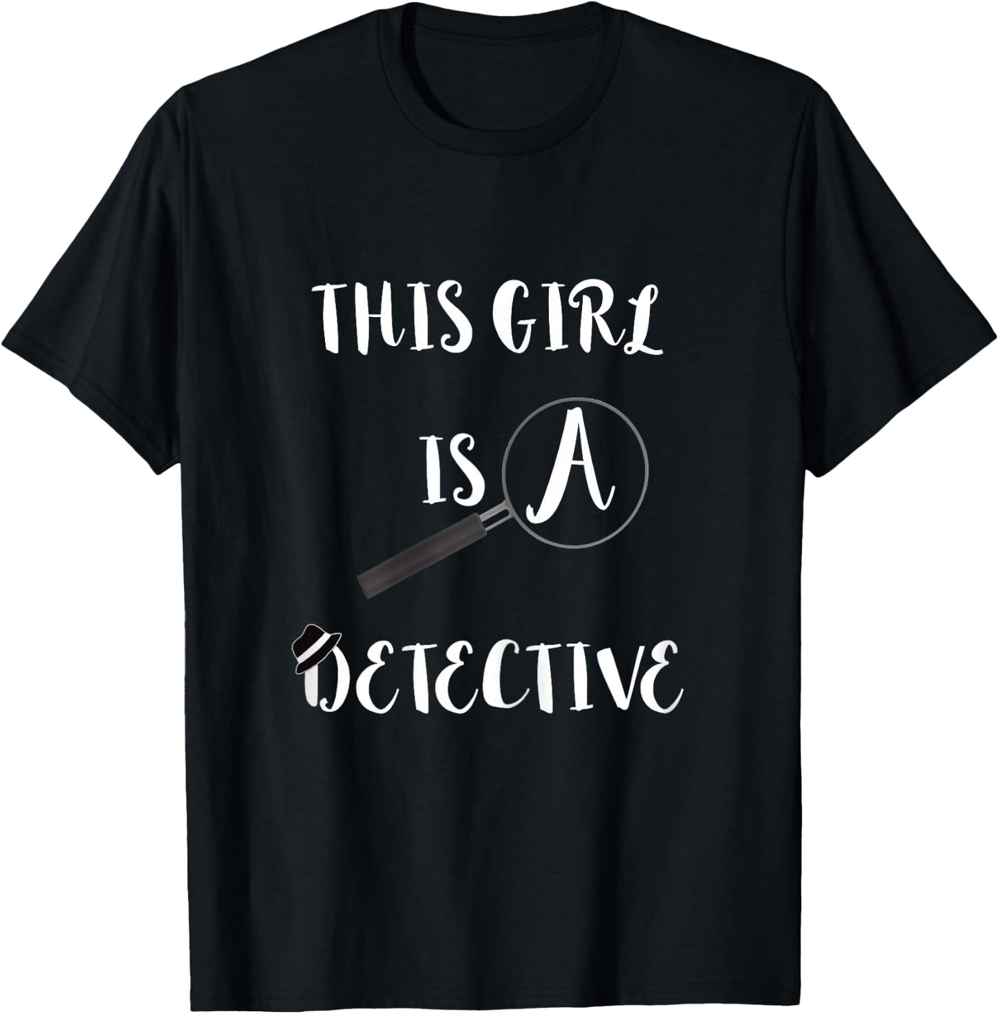 This Girl is A Detective Espionage True Crime Spying T-Shirt - T-Shirt | Black