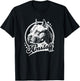 Amstaff Dog Retro Style T-Shirt - T-Shirt | Black