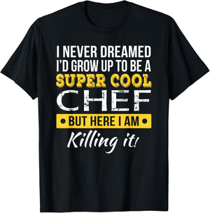 Chef Shirt Funny Appreciation Gift T-Shirt - T-Shirt | Black