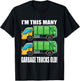 2 Year Old Garbage Truck 2nd Birthday Shirt for Toddler Boy T-Shirt - T-Shirt | Black