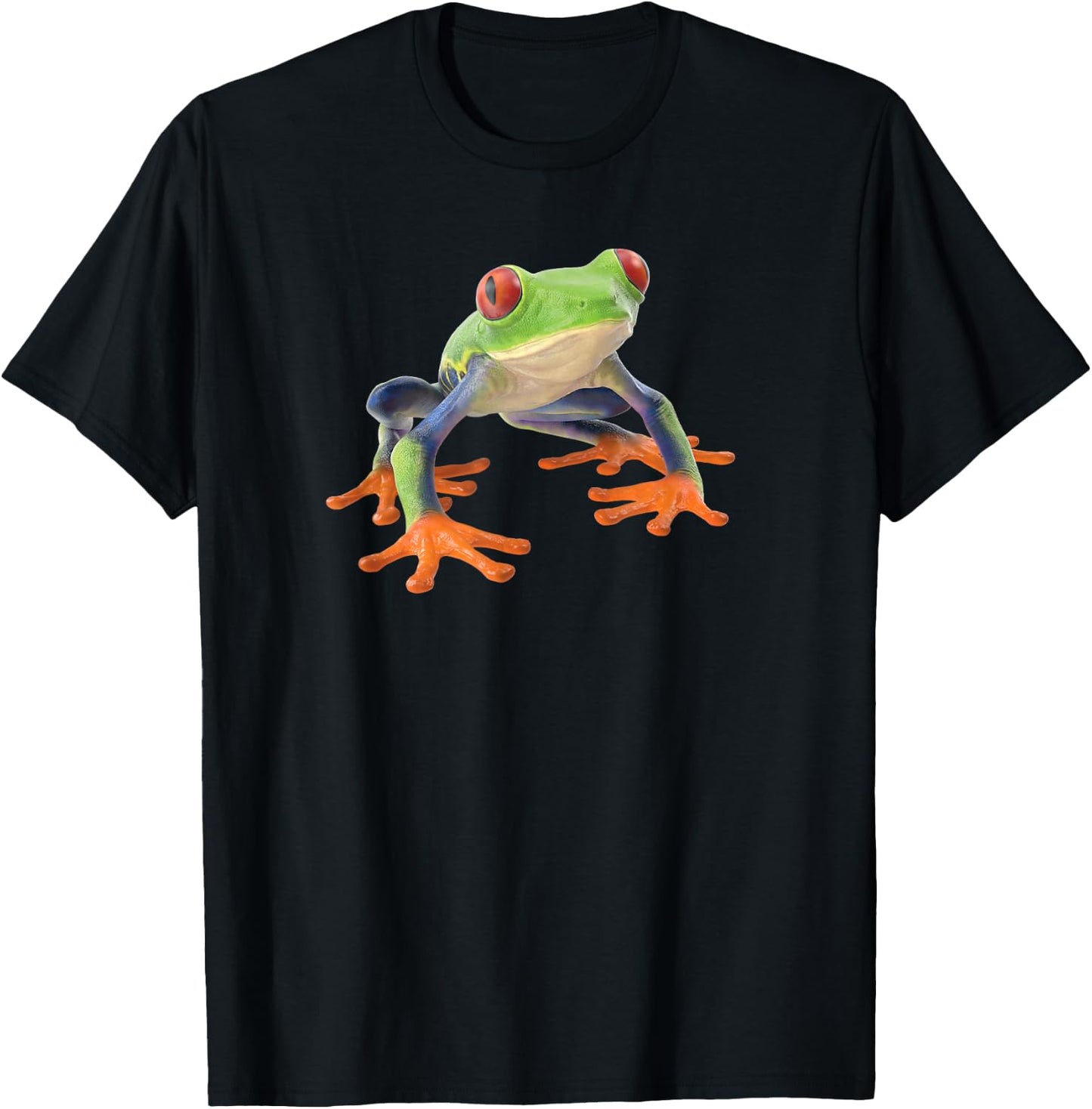 Red Eyed Tree Frog T-Shirt - T-Shirt | Black