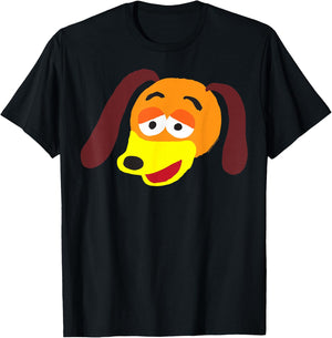 Disney Pixar Toy Story Slinky Dog Big Face T-Shirt - T-Shirt | Black