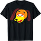 Disney Pixar Toy Story Slinky Dog Big Face T-Shirt - T-Shirt | Black