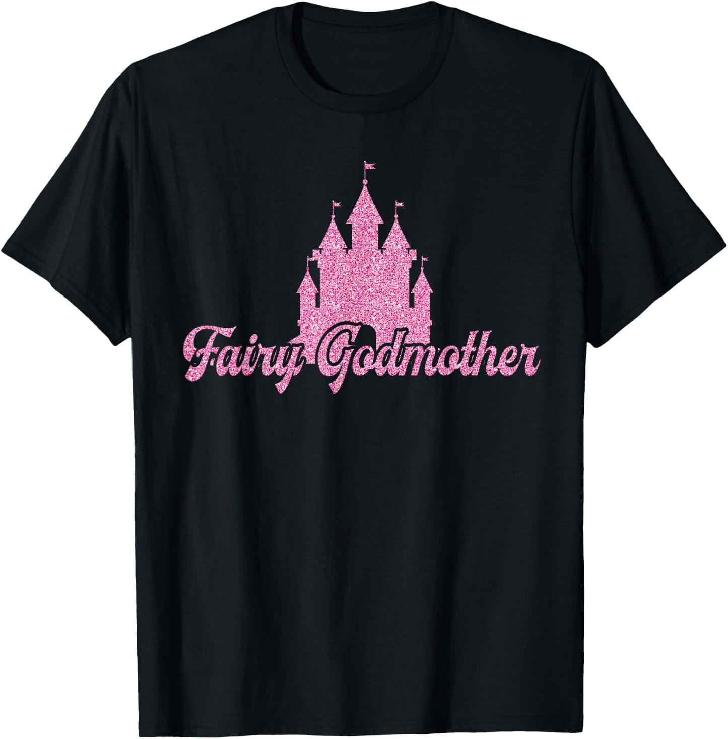 Cute Fairy Godmother For Godmothers Or Godparents T-Shirt - T-Shirt | Black