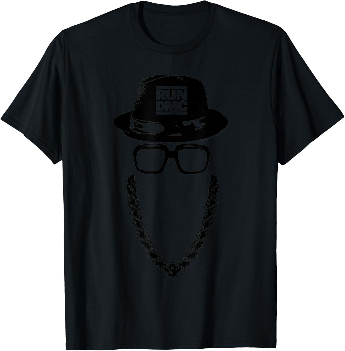 Run DMC Official Icons T-Shirt - T-Shirt | Black