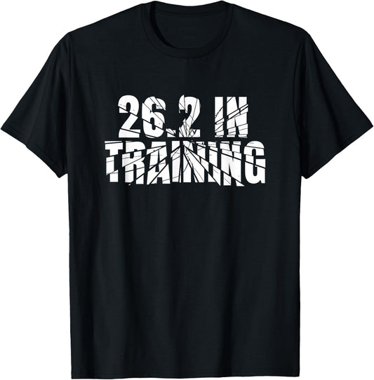 Marathon In Training Running Gear - Runner Quote T-Shirt - T-Shirt | Black
