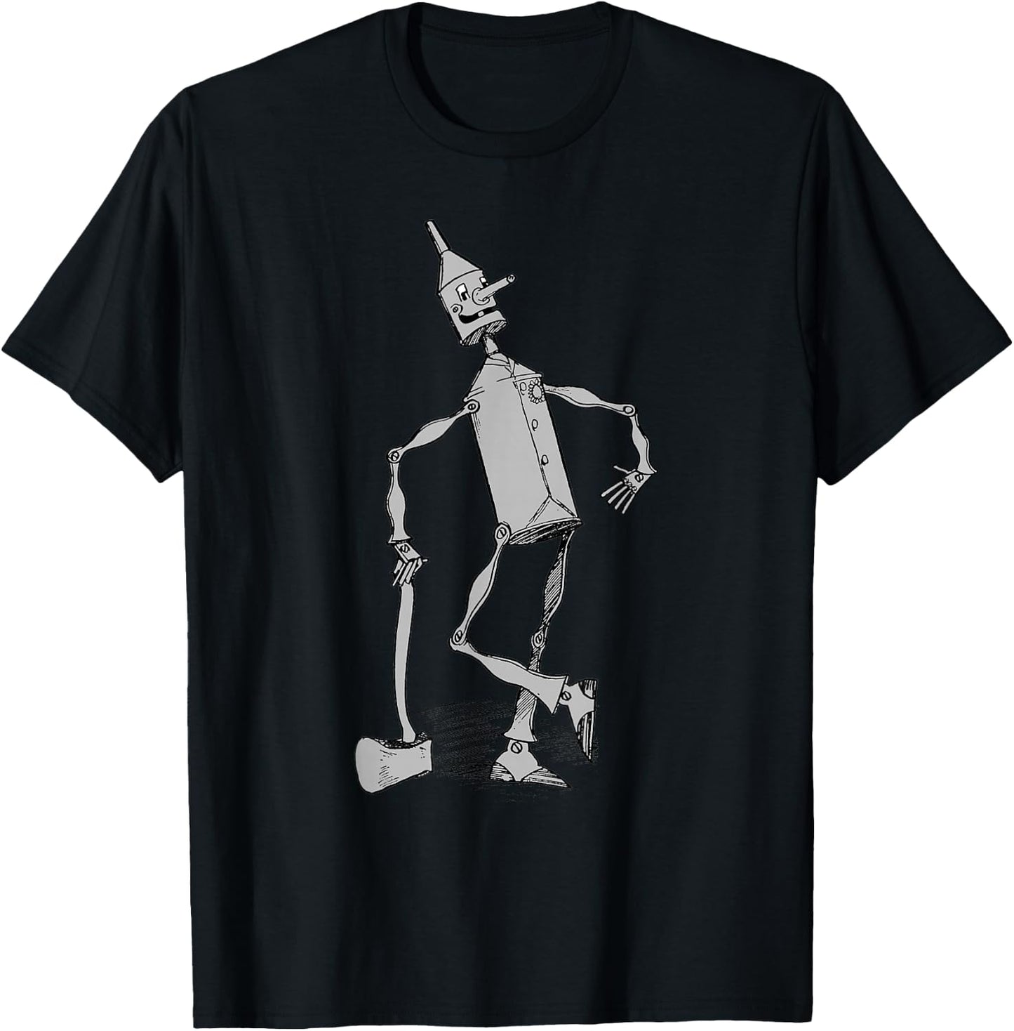 Tin Man Shirt - The Wizard Of OZ T Shirt - Tin Man T-Shirt - T-Shirt | Black