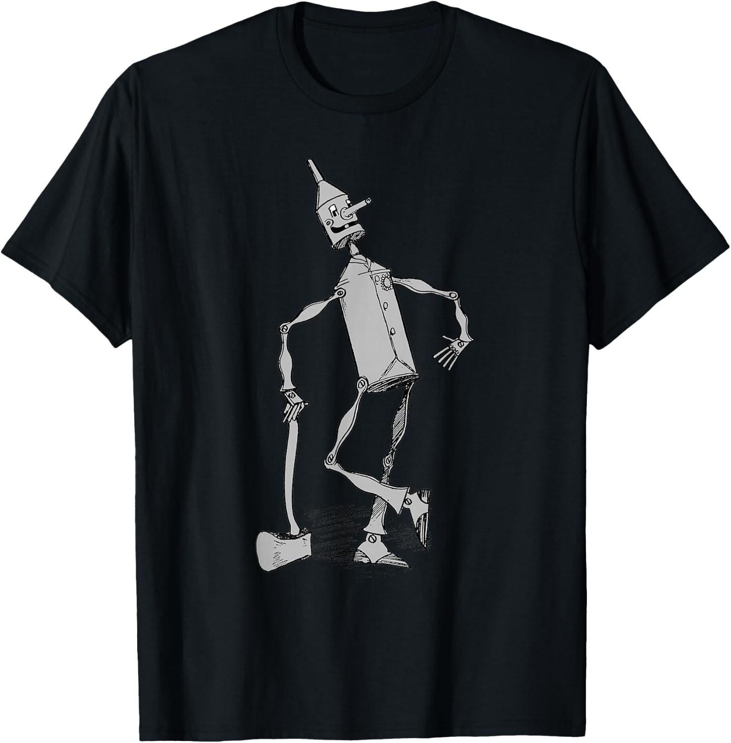 Tin Man Shirt - The Wizard Of OZ T Shirt - Tin Man T-Shirt - T-Shirt | Black