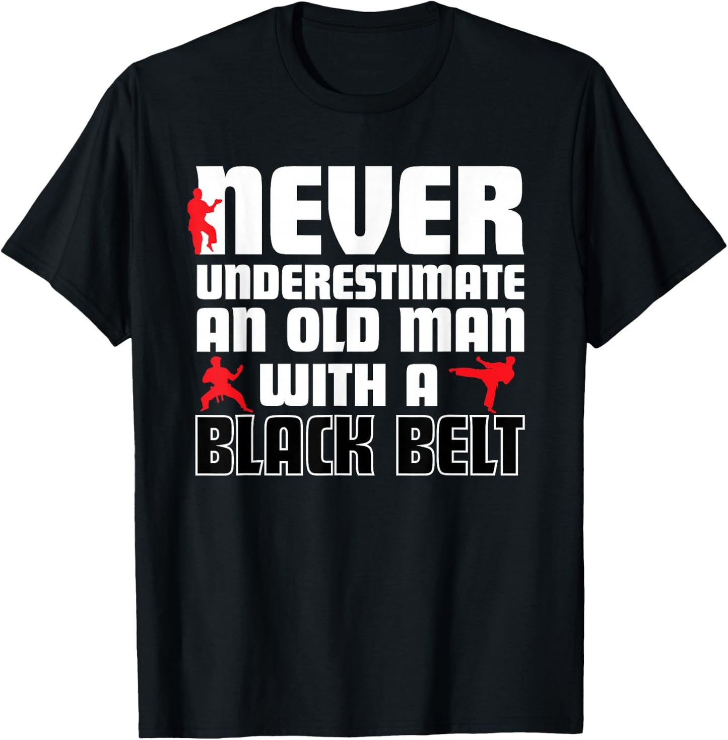 Cool Karate Humor Shirt . Funny Martial Arts Gift T-Shirt - T-Shirt | Black
