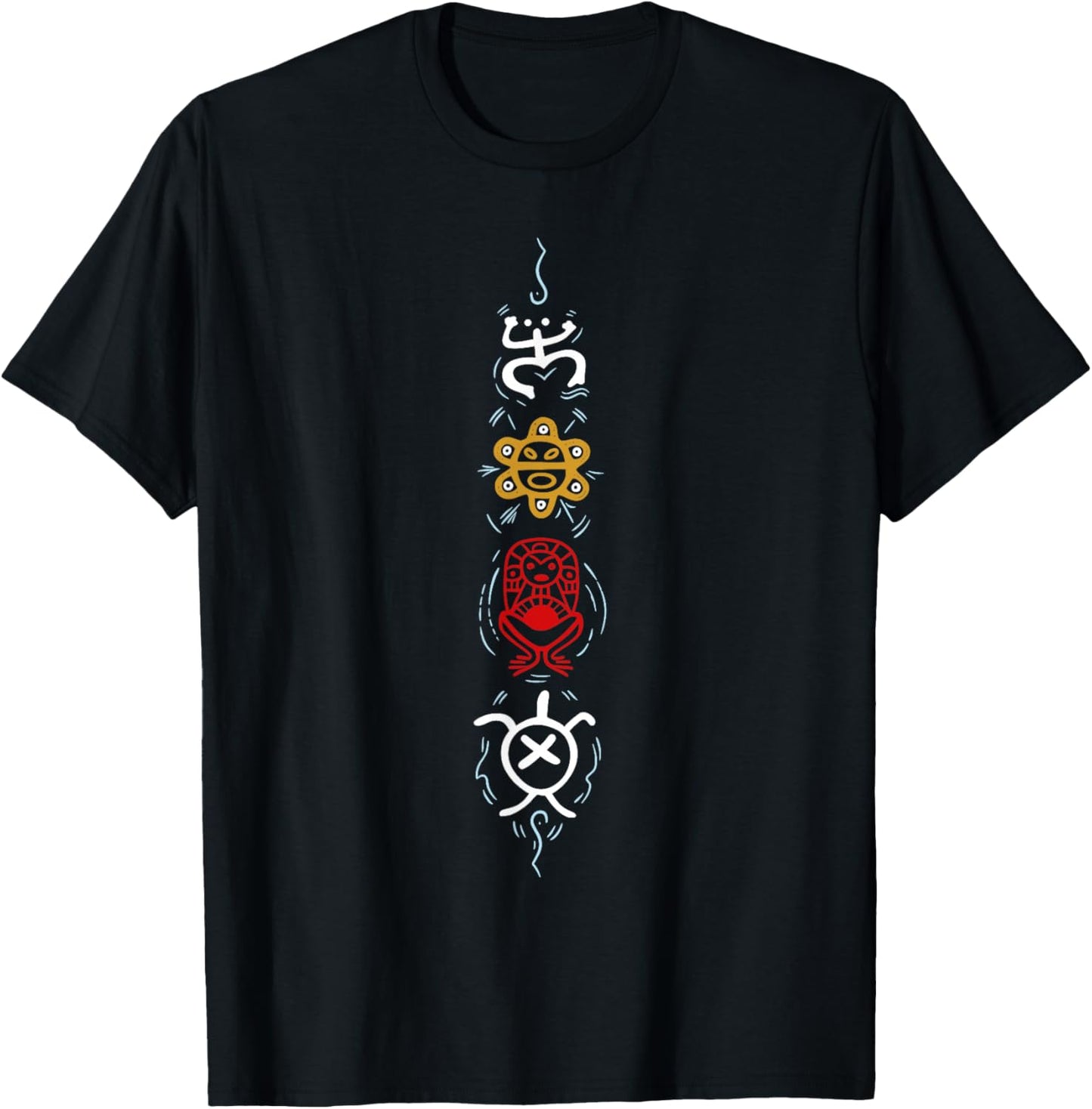 Puerto Rico Heritage Boricua Coquí Taino Puerto Rican T-Shirt - T-Shirt | Black