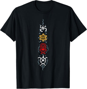 Puerto Rico Heritage Boricua Coquí Taino Puerto Rican T-Shirt - T-Shirt | Black