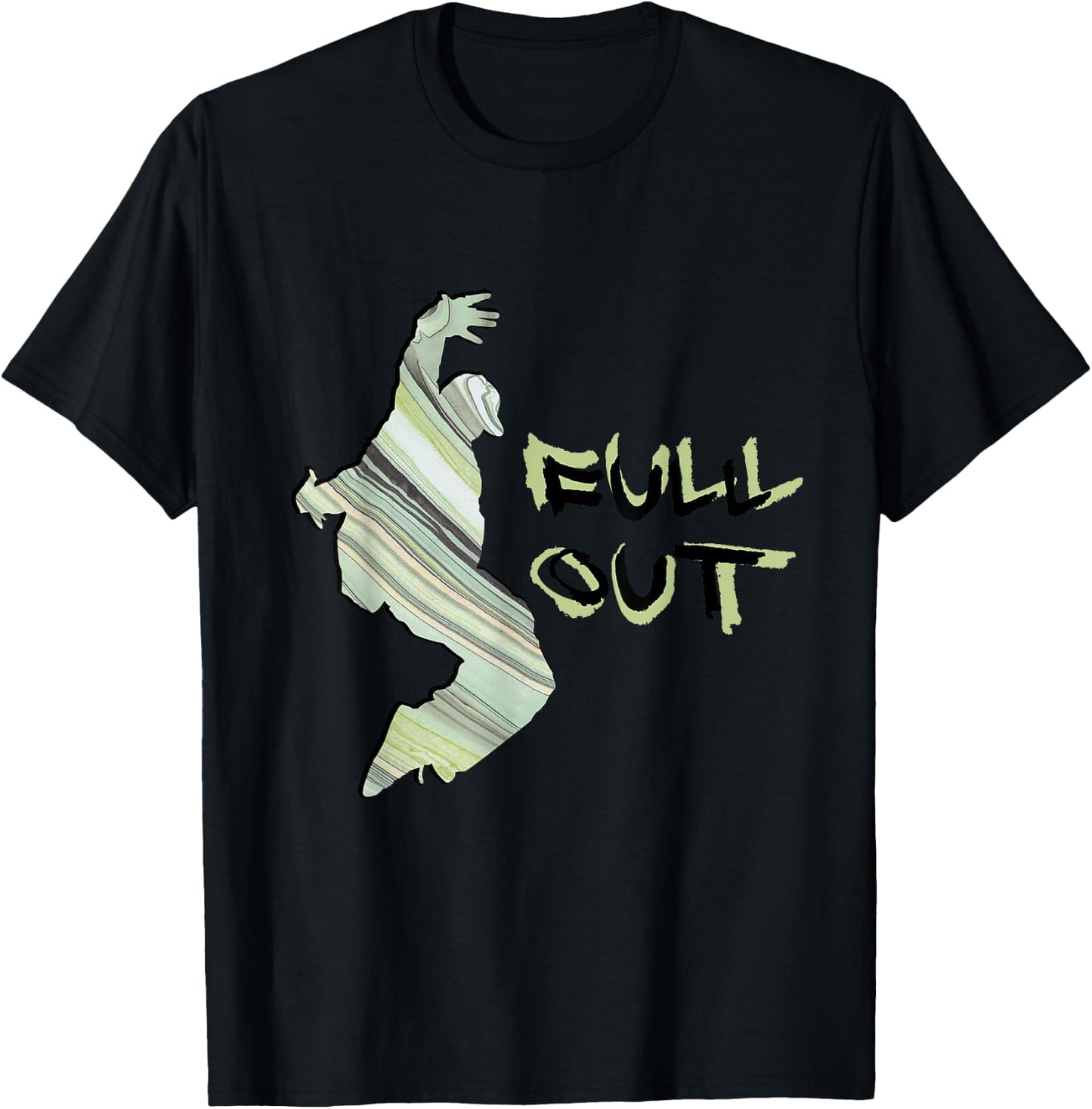 Hip Hop Dance Recital Gift Boys - Full Out Dance T-Shirt - T-Shirt | Black
