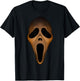 Ghost Face Spooky Halloween Face Costume T-Shirt - T-Shirt | Black