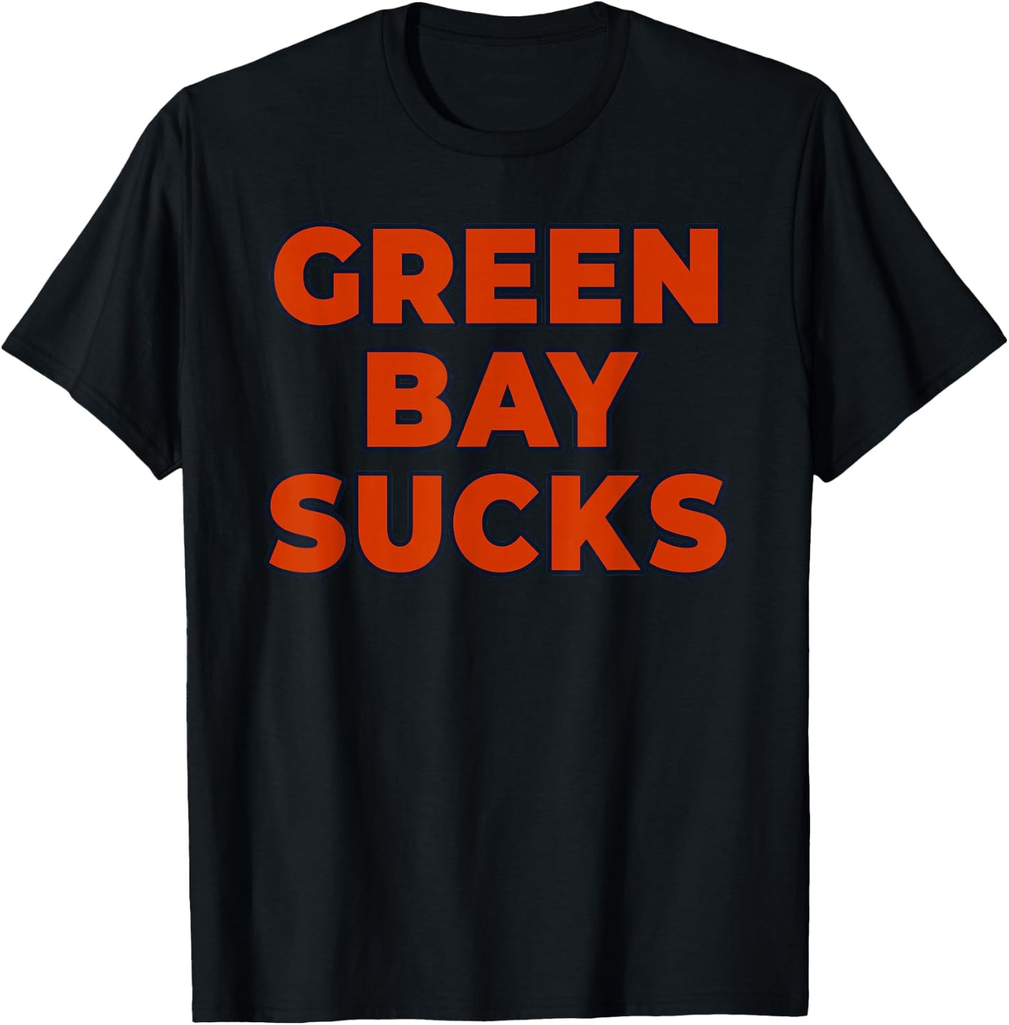 Green Bay Sucks T-Shirt - T-Shirt | Black