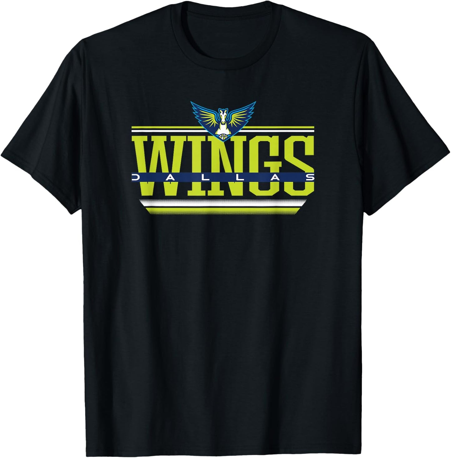 WNBA Dallas Wings Over The Top T-Shirt - T-Shirt | Black
