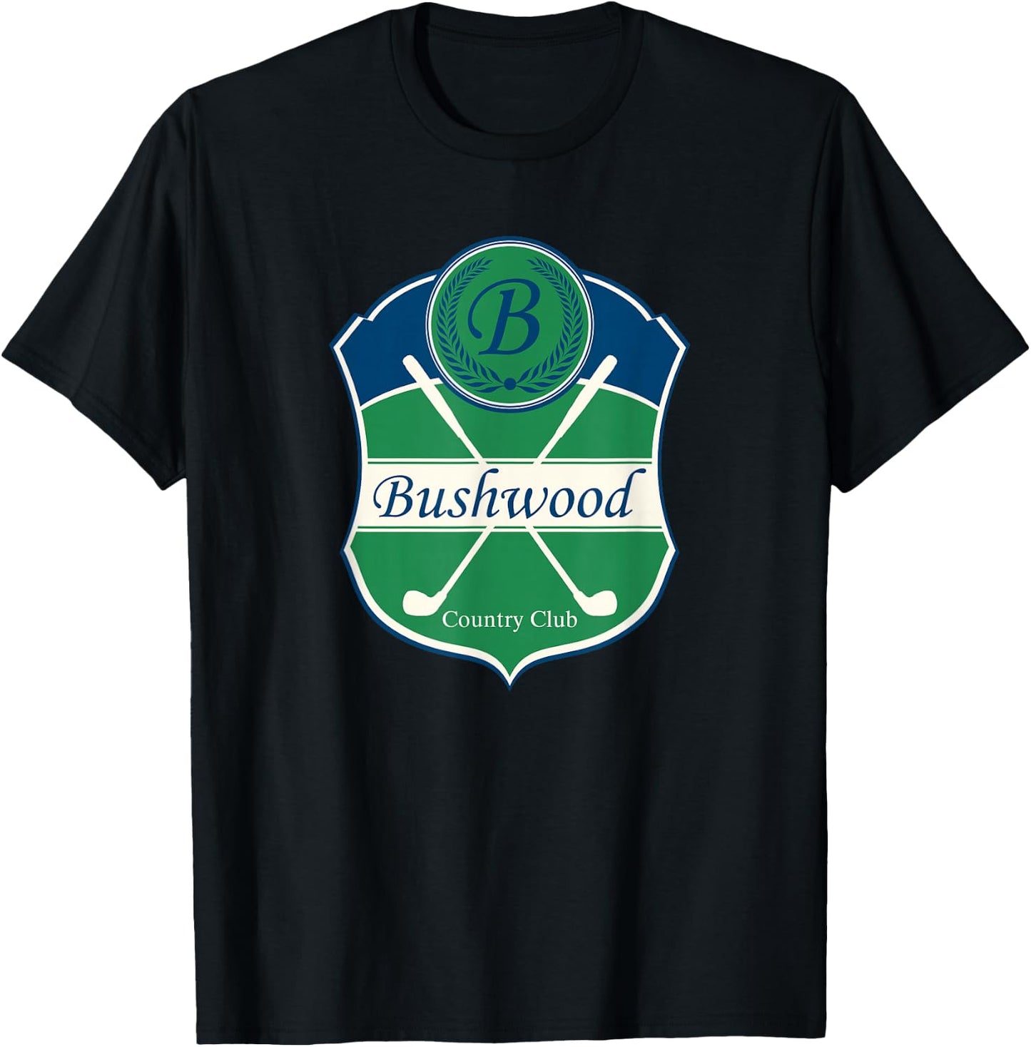 Bushwood Country Club Classic 80's Movie T-Shirt - T-Shirt | Black