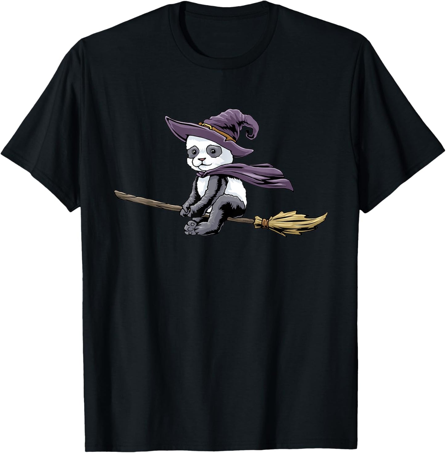 Panda Halloween T-Shirt - T-Shirt | Black