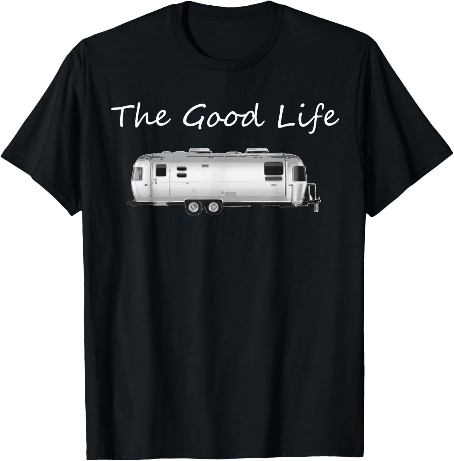 Airstream T Shirt The Good Life T-Shirt - T-Shirt | Black