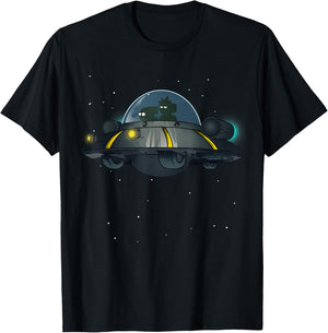 Mademark x Rick and Morty - Rick and Morty Shirt First Space Adventure T-Shirt - T-Shirt | Black