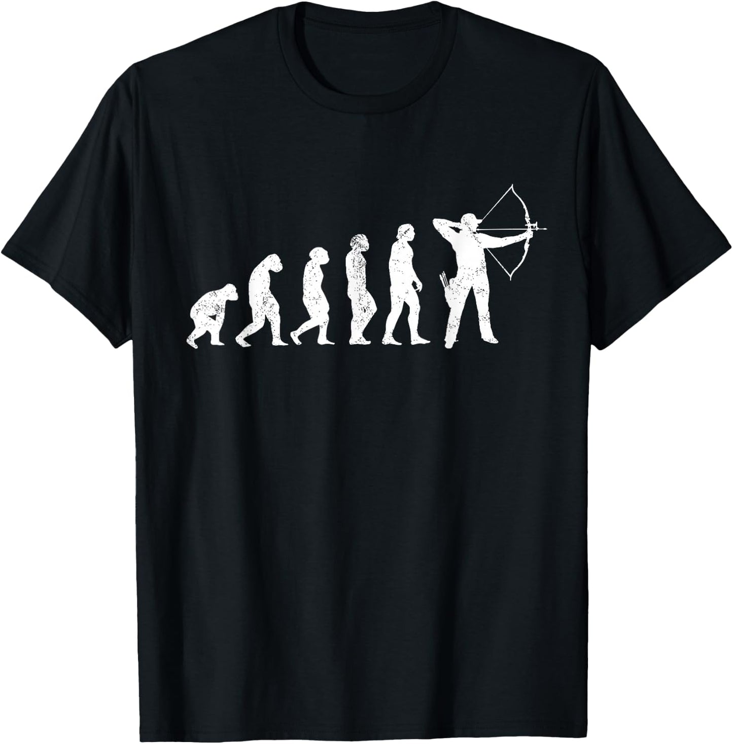 Archery EvolutionFun Bow Hunting Archer T-Shirt - T-Shirt | Black