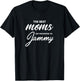 Jammy Design: The Best Moms Get Promoted To Jammy T-Shirt - T-Shirt | Black