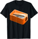 Pencil Sharpener Funny Office School Supplies Costume Shirt T-Shirt - T-Shirt | Black