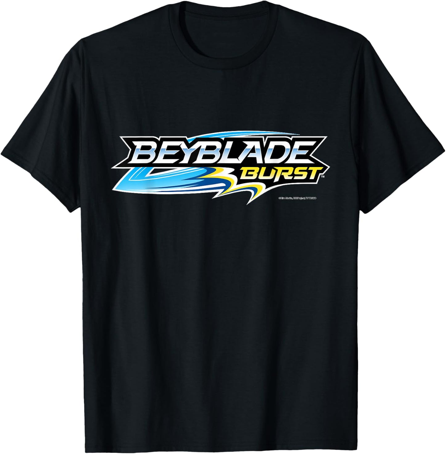Beyblade Burst Dark Logo T-Shirt - T-Shirt | Black