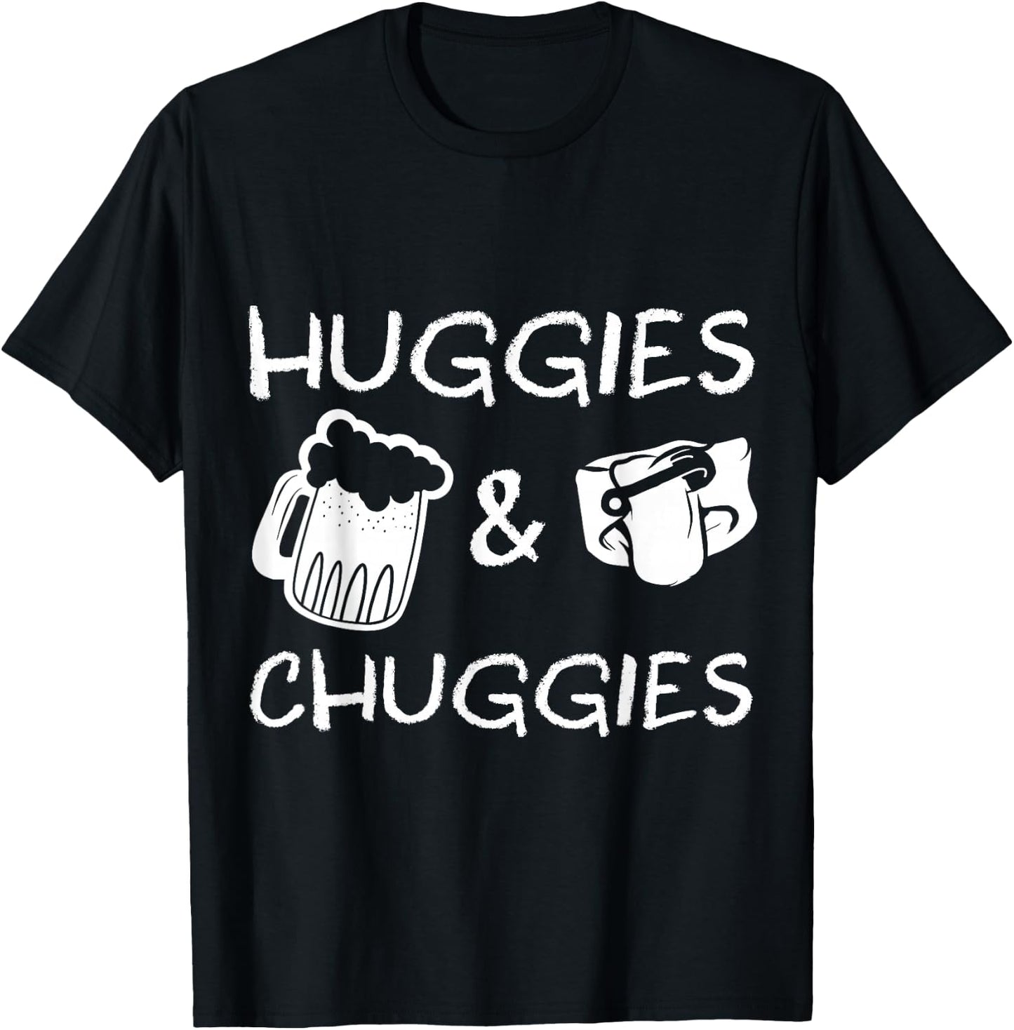 Diaper party, baby shower, dadchelor party, new parent gift T-Shirt - T-Shirt | Black