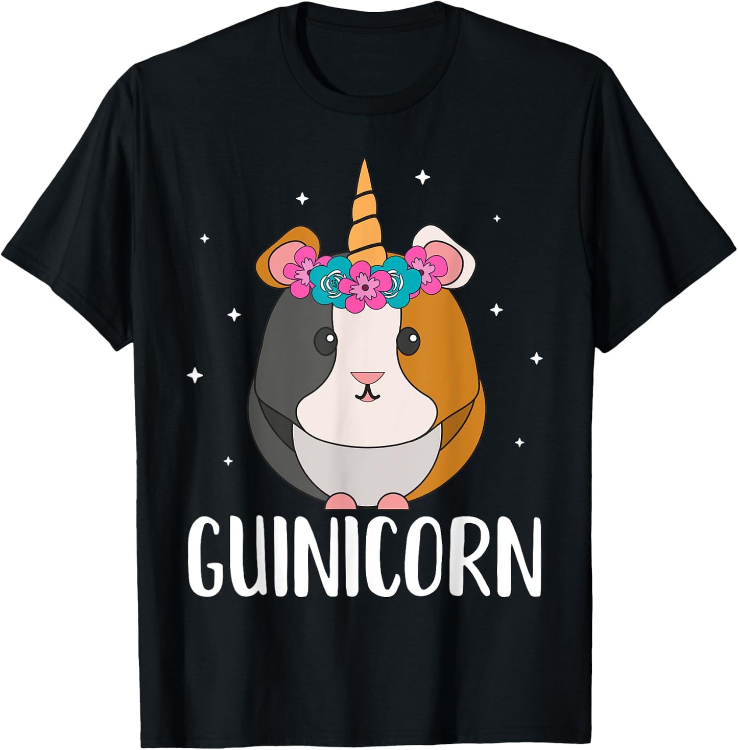 Gunicorn Guinea Pig Pet Owner Gift T-Shirt - T-Shirt | Black