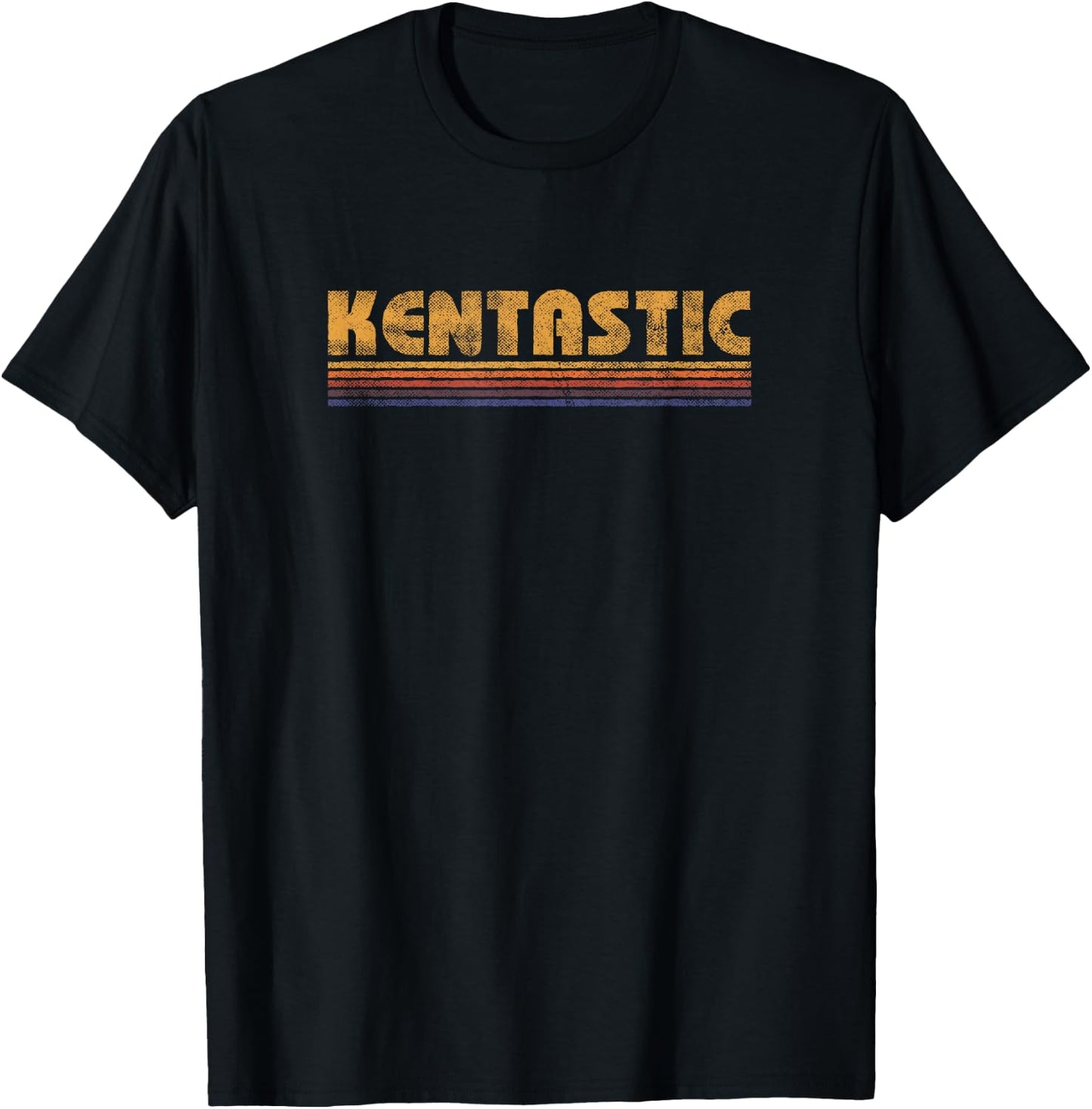 Retro Kentastic First Name Ken Kenny Funny T-Shirt - T-Shirt | Black
