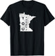 Funny You Betcha Minnesota Lingo MN Graphic T-Shirt - T-Shirt | Black