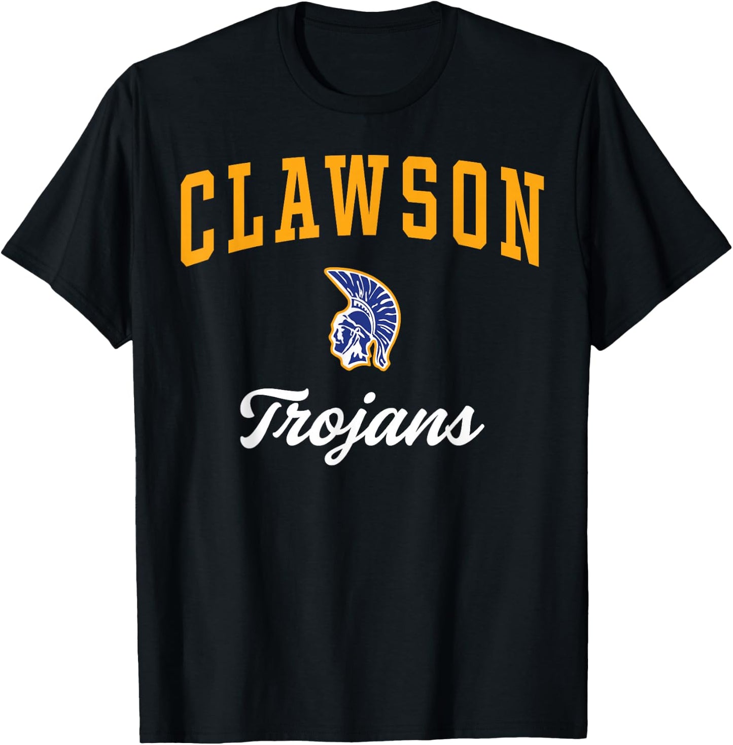 Clawson High School Trojans T-Shirt - T-Shirt | Black